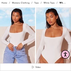 Pretty Little Thing Second Skin Bodysuit